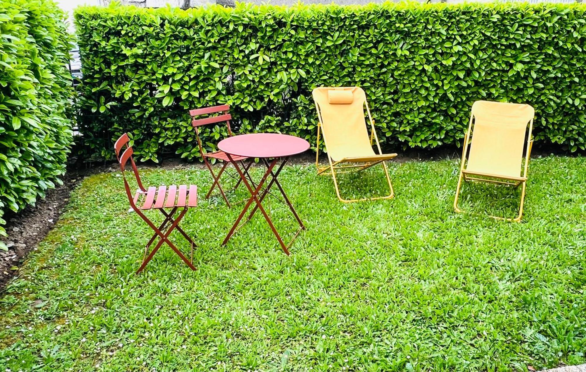 Appartement Standing Avec Jardin, 4 Personnes, Strategiquement Situe 芒特拉若利 外观 照片